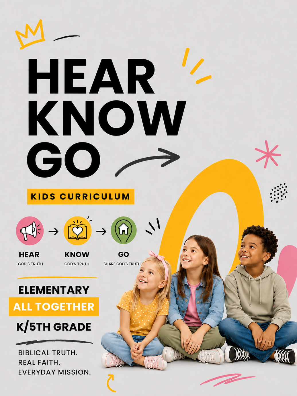 All Together Elementary Curriculum, K–5 For churches with 25 kids or fewer