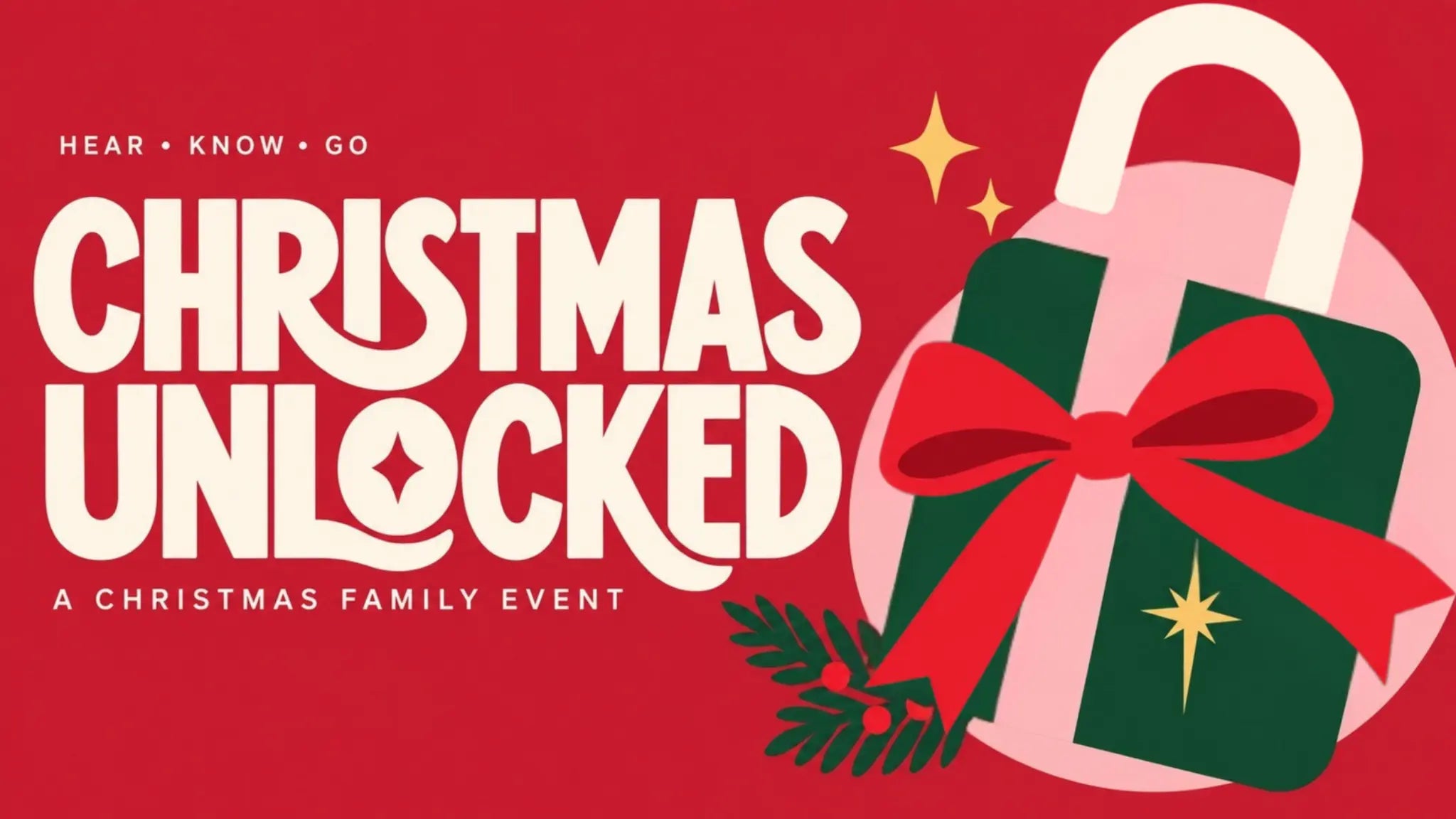Christmas Unlocked, a Christmas family event by Hear Know Go